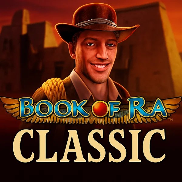 Book of Ra Classic slot visual from Novomatic available on tikitakacasino-espana.com