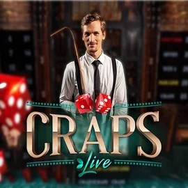 Live Craps slot icon by Evolution, available at Tikitaka Casino