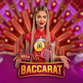 Live Casino logo of Mega Baccarat from Pragmatic Play at Tikitaka Casino