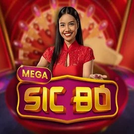 Mega Sic Bo online game logo by Pragmatic Play on tikitakacasino-espana.com