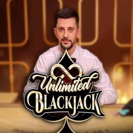 Unlimited Blackjack slot icon by Ezugi, available at Tikitaka Casino